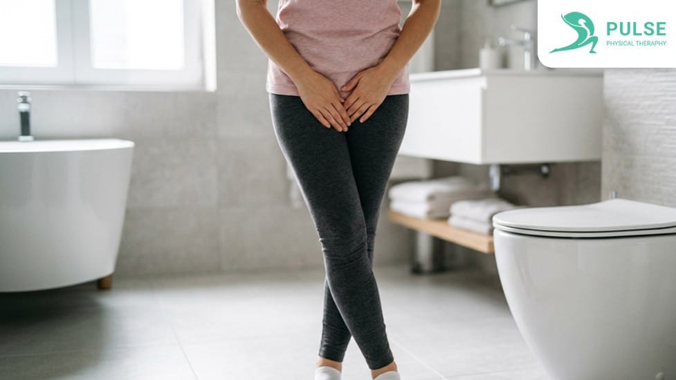 Pelvic health physical therapy session focused on urinary incontinence recovery