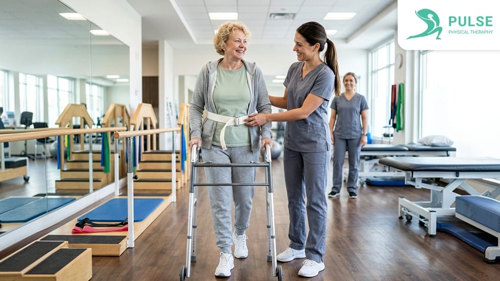 Orthopedic physical therapy evaluation for injury recovery at Pulse Physical Therapy in Hinsdale