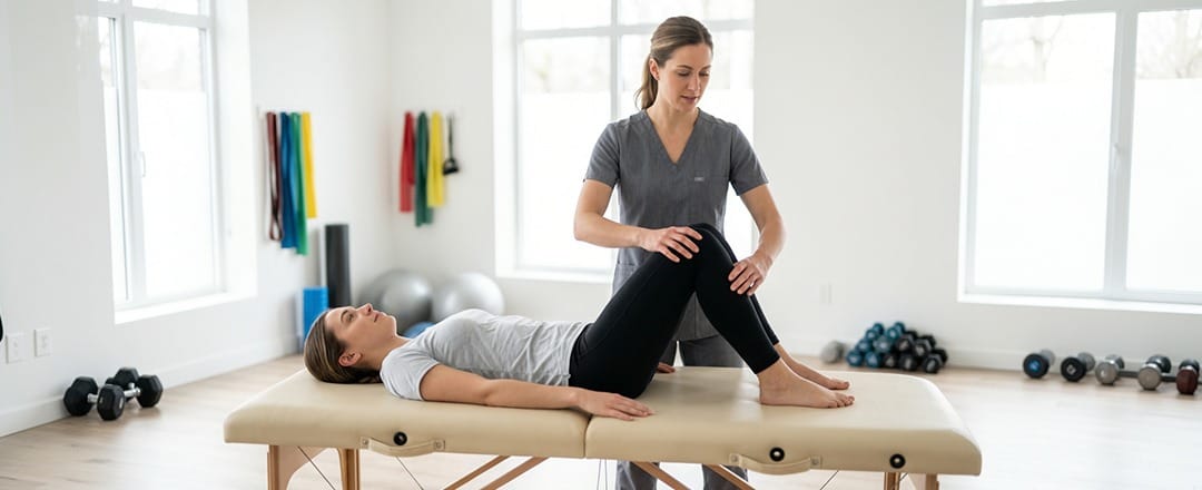 Physical therapist providing personalized rehabilitation near Darien IL