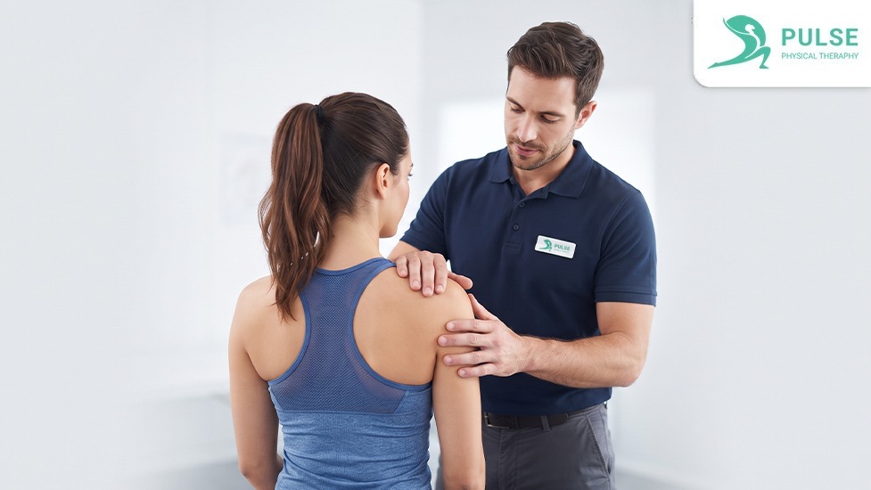 Physical therapy for shoulder injury rehabilitation and strength recovery Pulse PT